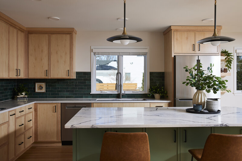 A thoughtful Minneapolis main-floor remodel centered around a small kitchen addition that improved layout, functionality, and flow between the kitchen, dining, and living spaces. Strategic design, durable materials, and timeless finishes transformed a cramped layout into an open and welcoming gathering space.