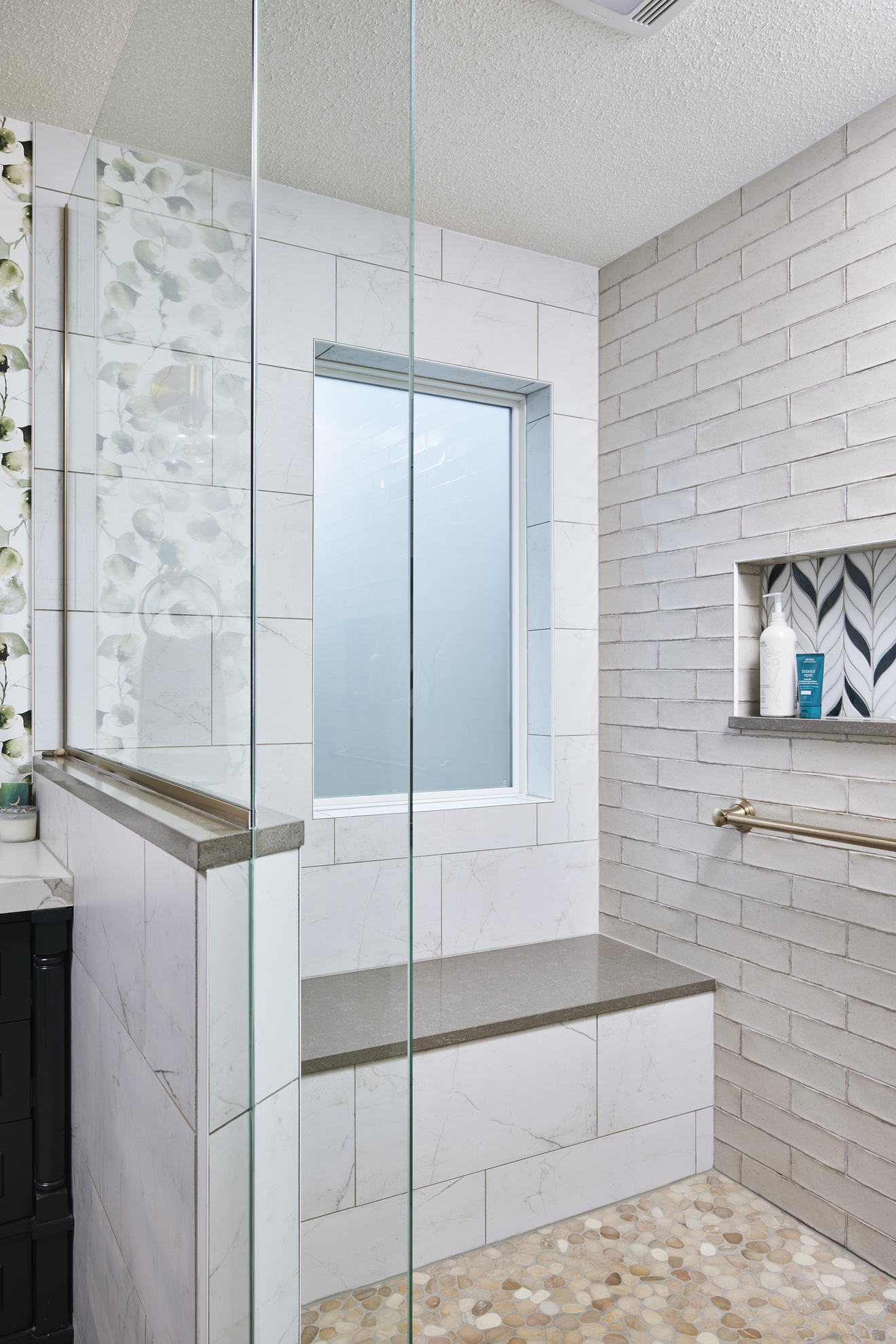 AFTER: Corner cabinet floor-to-ceiling storage