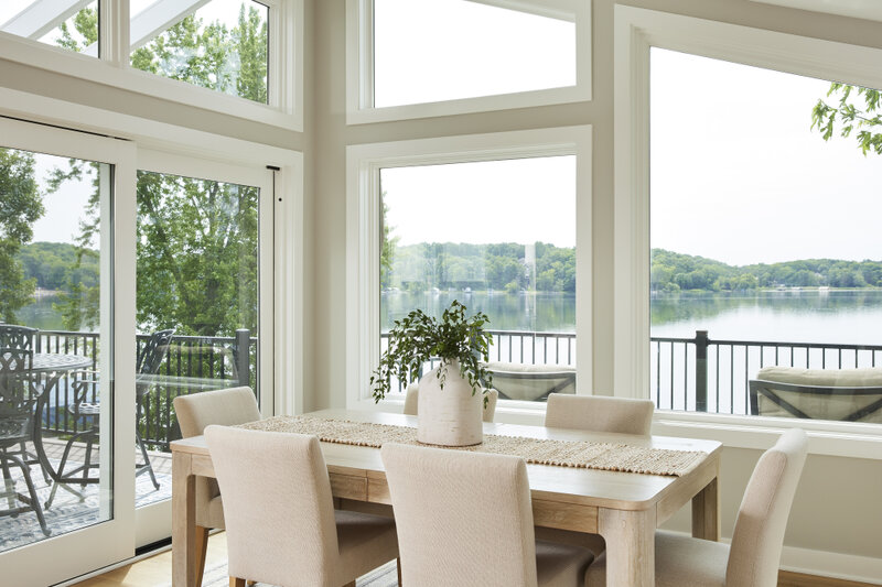 How an addition gave this couple both a dining room and a view!