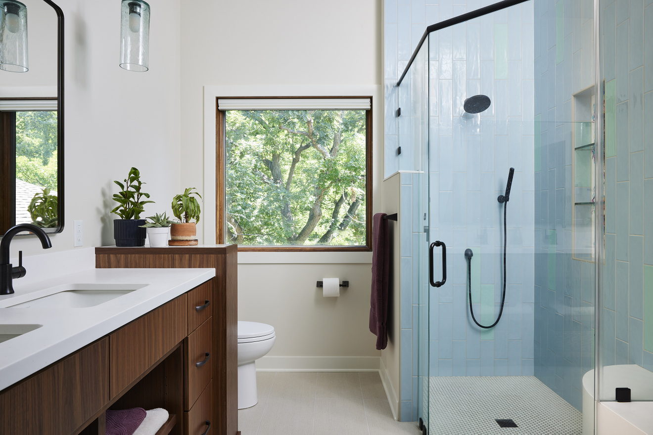 AFTER_Primary bathroom remodel with a walk-in shower_Murphy Bros. Newport MN