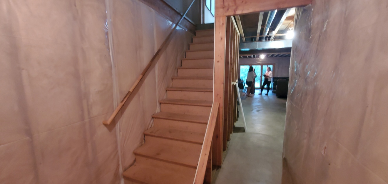 Before_Basement staircase