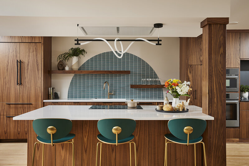 Murphy Bros. Design Build Remodel craftsmen overhaul an entire multi-level home in a timeless Mid-Century modern style for the fall Remodelers Showcase Dream Home.