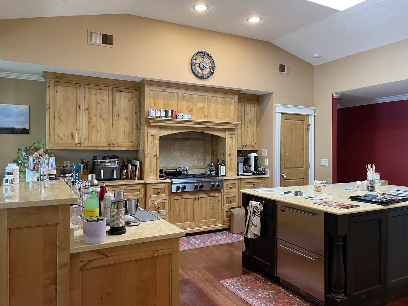 Kitchen before