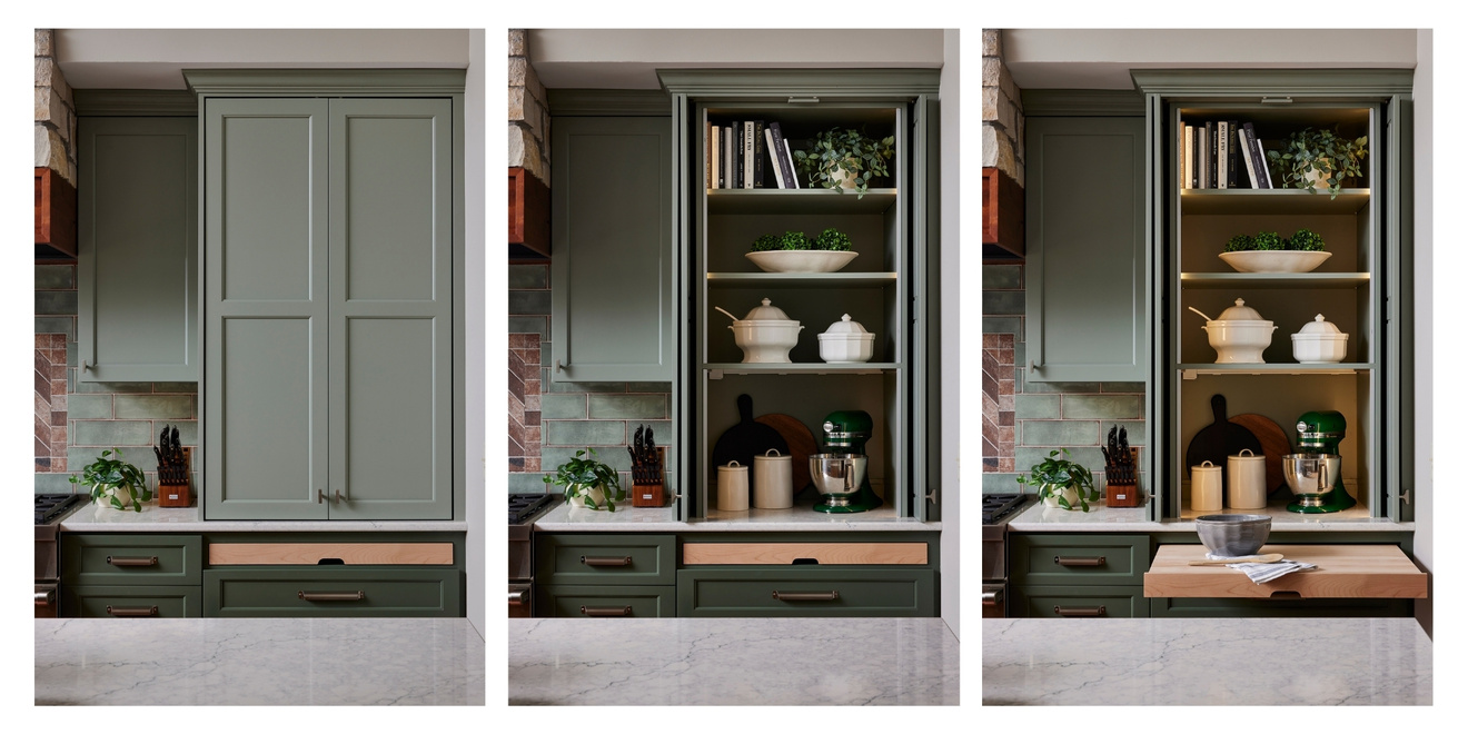 Kitchen remodel_Large appliance garage storage and baking station_Murphy Bros._Mound