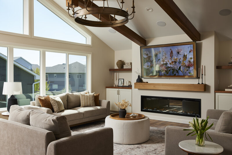 What began as a simple flooring consultation evolved into a complete main-floor transformation, including a long-awaited living room addition and expanded deck. Thoughtful architectural details, meaningful woodwork, and a bright, functional layout to create a clean, cohesive home designed for gathering and everyday living.