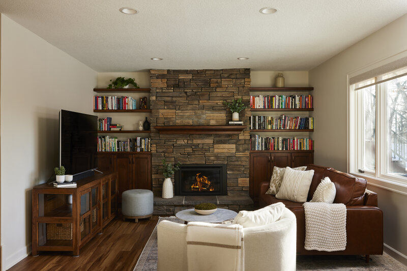 A lower-level remodel that transformed underused space into a functional primary suite retreat designed for long-term family living.